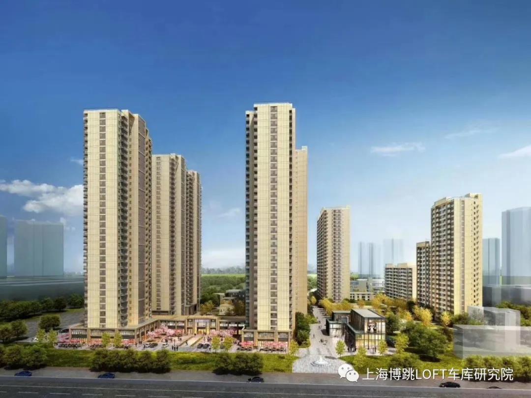 曲靖采用了LOFT车库武汉当代集团春风十里项目现已结构封顶！